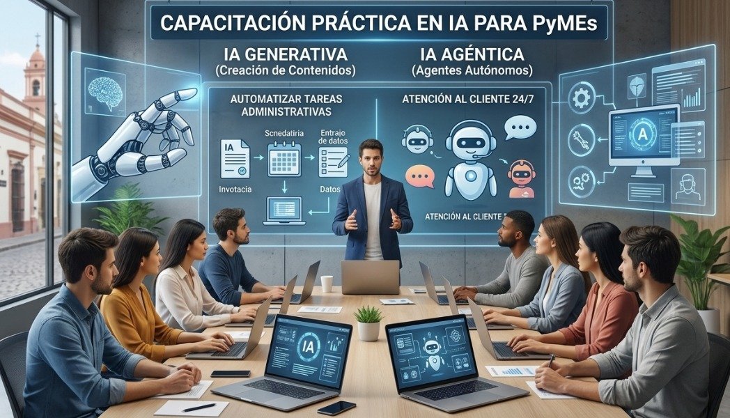 capacitación práctica en ia para pymes ld
