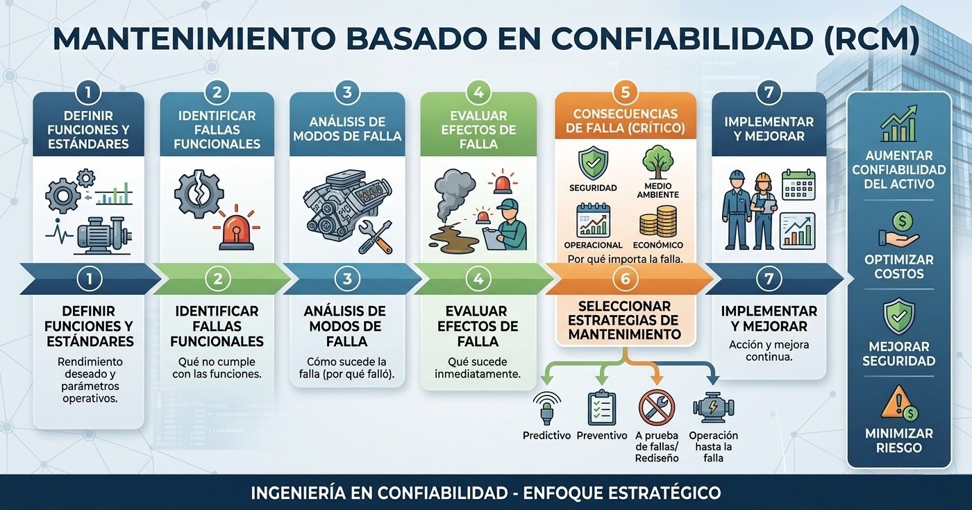 rcm ingeniería en confiabilidad
